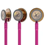 گوشی پزشکی لیتمن کلاسیک ۳ مسی تمشکی مدل 5647 | Littmann Classic III Copper Raspberry Limited Edition