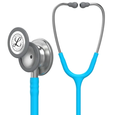 خرید گوشی پزشکی لیتمن کلاسیک ۳ استیل فیروزهای (5835) | Littmann Classic III Turquoise