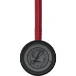 گوشی پزشکی لیتمن کلاسیک ۳ زرشکی با چست‌پیس مشکی مدل 5868 | Littmann Classic III Burgundy Black Edition