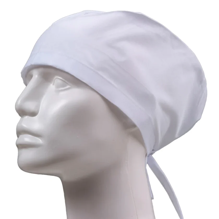 کلاه جراحی کلاسیک سفید چیزگی مدیکال | مناسب اتاق عمل و کلینیک کلاه جراحی کلاسیک سفید چیزگی مدیکال مخصوص پزشکان و جراحان