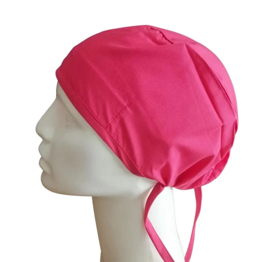 کلاه جراحی کلاسیک صورتی نارگل چیزگی | طراحی شیک و سبک برای کادر درمان کلاه جراحی کلاسیک صورتی نارگل چیزگی مدیکال مناسب پرستاران و پزشکان