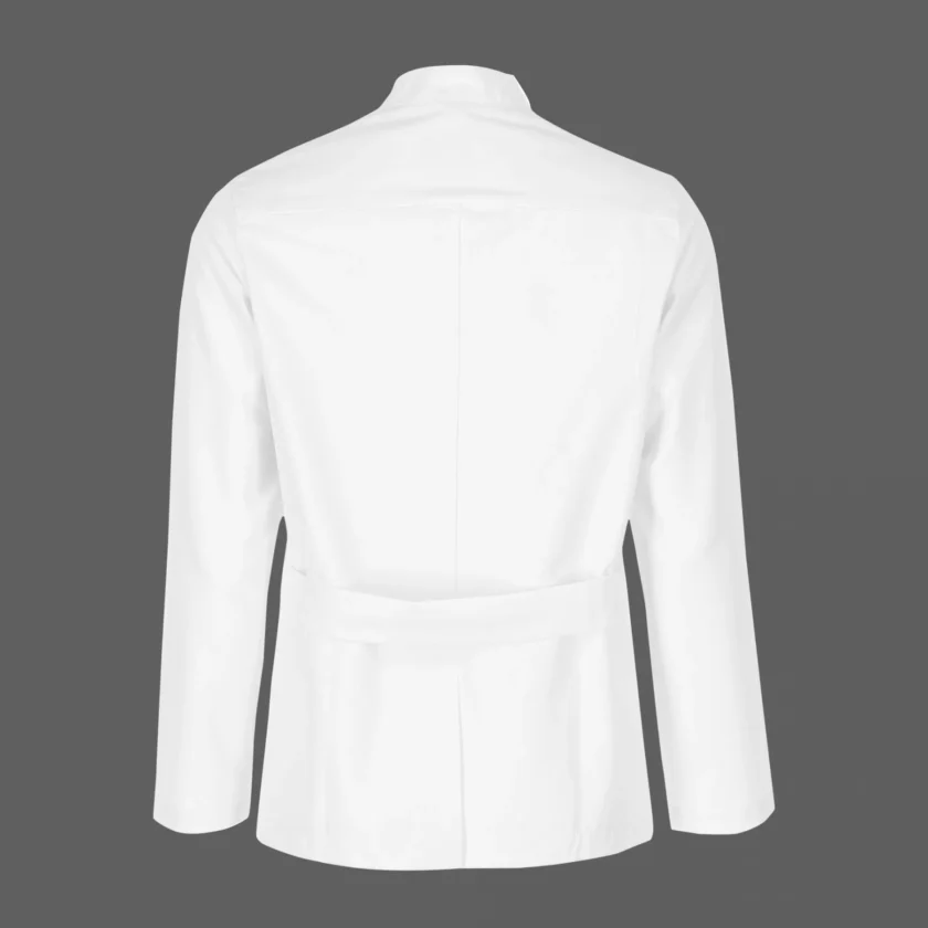 روپوش سفید مردانه مونوتیپ مدل یقه دیپلمات طول کوتاه (Monotip D 103) - تصویر 2