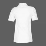 روپوش سفید زنانه مونوتیپ مدل یقه مونو آستین کوتاه طول کوتاه (Monotip D 125A) - تصویر 2