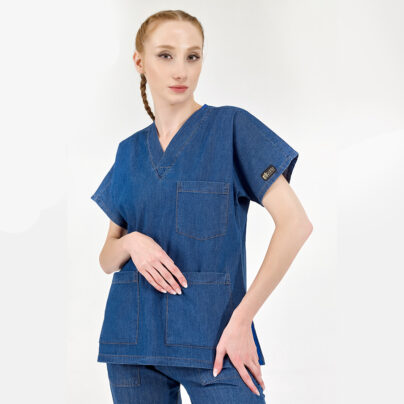 اسکراب پزشکی جین مدل مدیجین دکتر گریز - تصویر 3