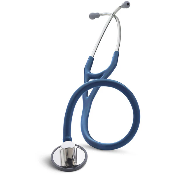 littmann_master_cardiology_stethoscope_navy_blue_2164 گوشی پزشکی لیتمن مستر کاردیولوژی سرمهای(2164) - تصویر 1