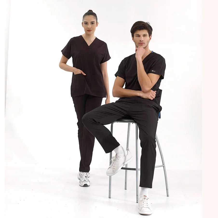 اسکراب پزشکی مشکی مدل لوکس لاکرا دکتر گریز