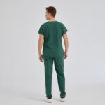 اسکراب پزشکی سبز هانتر مدل دکتر گریز چیزگی (پارچه نازک) - تصویر 7